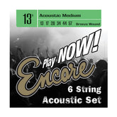 Encore Western Gtr String Set-med