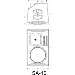 2x SYNQ SA-10 Haut-parleur DSP actif 10" SPL (dB) 127 2x SYNQ SA-10 Haut-parleur DSP actif 10" SPL (dB) 127