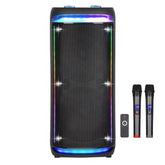 NDR-930 Portable Speaker Bluetooth 100W Battery inc 2 x Microphones Karaoke PA