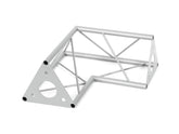 Decotruss coin droit 90 degrés éclairage de ferme décoratif portique 2 voies