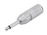NEUTRIK Adaptateur XLR(M)/Jack 6,35 mono NA2MP