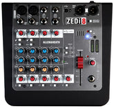 Allen & Heath ZEDi8 2-Mic/Line 2 Stereo i/p Hybrid-Mixer/USB-Konsole