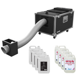 Chauvet DJ Cumulus Machine à faible brouillard à effet de glace sèche avec 20 L de liquide de brouillard et 20 L d'eau déionisée