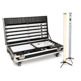AFX SPECTRA-TUBES-FC 10 Rechargeable RGBW LED Tubes IP65 1m in a Flight Case