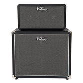 Vintage Retro Guitar Amplifier Stack Cabinet DSP Black