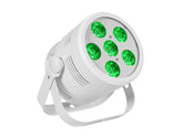 EUROLITE LED Silent Par 6 QCL RGB+WW Sol Blanc