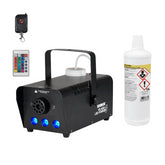 Equinox VS 400 LED-Nebelmaschine, 400 W, mit kabelloser Fernbedienung + 1 Liter Flüssigkeit