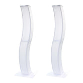 Equinox 2,0 m Curve DJ Plinth Kit Podium Paar Beleuchtungsständer