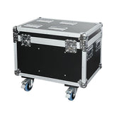 DAP Flightcase à roulettes pour 4x Showtec Shark Spot / Wash / Zoom / Combi