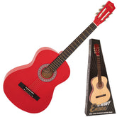 Encore 4/4 Classic Guitar Outfit - Red