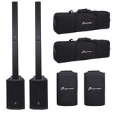 2x Studiomaster DIRECT 121MX Column Speaker