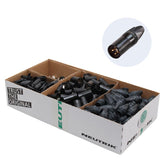 Neutrik XLR 3 broches mâle câble fiche noir NC3MXX-BAG-D (lot de 100)