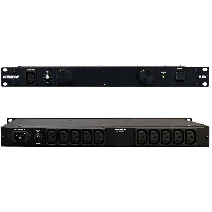 Furman M10LXE Rackmount 10A Standard Power Conditioner Studio Rack wit