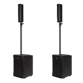 2x RCF EVOX J8 Active 2-Way Portable Array Speaker System