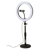 On-Stage LED Ring Light Kit for Performer Band Filming Streaming