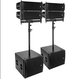 ELOKANCE SLA-SYSTEM 6800W Portable Line Array PA Speaker System