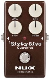 NUX 6ixty 5ive Guitar Overdrive Pedal