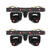 2x Chauvet DJ GigBAR Bridge ILS 2-in-1 Lighting Bar Moving Head