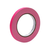 eLumen8 Fluoreszierendes Stoff-Gaffer-Klebeband 3170, 12 mm x 23 m, Rosa
