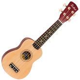 Laka Rainbow Series Ukulele & Bag - Natural