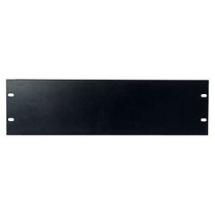 Rhino 4U 19" Inch Blank Panel - Black Blind Flightcase Flat Steel