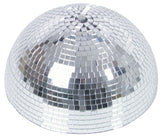 Eurolite halber Spiegelball, motorisiert, 30 cm, 300 mm, Disco-Glitzerball, Party-Spiegelball