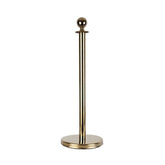 Showgear Poteau à cordon supérieur rond doré