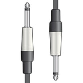Câble d'instrument QTX 3M, jack 6,3 mm 1/4" vers jack