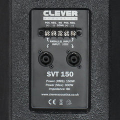 Clever Acoustics SVT 150 Haut-parleur noir Clever Acoustics SVT 150 Haut-parleur noir
