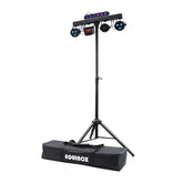 Equinox Microbar Multi System Reloaded Beleuchtungspaket T-Bar Derby UV Strobe DJ Disco