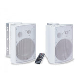 Centolight REDY-630WH-SET Wall-Mount 2-Way Active + Passive Speaker Set - White