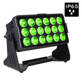 Briteq BTI-AKKUCHROMA LED Outdoor IP65 Flood Wash Battery 18 x 10W RGBL