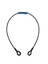Corde en acier Eurolite 1000X6Mm noire avec cosses