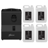 Chauvet DJ Hurricane Bubble Haze LT Machine avec 10 L de bulle et 10 L de liquide Haze