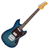 Vintage Revo Series Colt Hs Duo Guitar - Blueburst