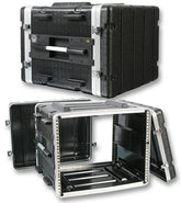 Pulse 19" Rack ABS Flight Case - 8U - ABS-8U