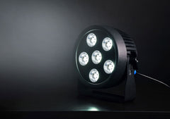 Citronic Silent PAR-180: 6 x 30W RGBWA+UV Silent PAR Can Citronic Silent PAR-180: 6 x 30W RGBWA+UV Silent PAR Can