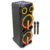 Ibiza BOMBMASTER High-Power Speaker 2 x 10" – 1000W Bluetooth