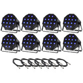 8x Equinox MaxiPar Tri MKII