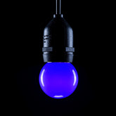 Prolite 1W LED-Golfballlampe aus Polycarbonat, ES-Blau