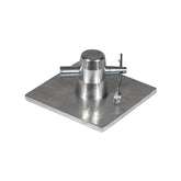 Global Truss F31 PL 100 x 100mm Aluminium Base Plate and Half Conical