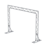 AluStage Light Gate Truss Goalpost DJ 2.8m Height x 4m Wide