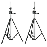 2x Thor Winch Lighting Stand 4M 75kg SWL 35mm Pole