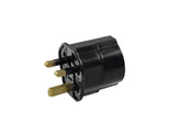 Omnitronic-Adapter Eu/UK-Stecker 13A Bk