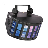 Showtec Bumper Waves Double Derby Light Effect avec télécommande IR