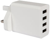 Chargeur Secteur USB Mercury 4 Ports