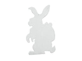 EUROPALMS Silhouette Easter Rabbit, white, 60cm