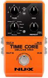 NUX Time Core Deluxe mkII Pedal, Digital Delay Guitar Pedal