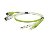 Neo by Oyaide d+ TXM (Klasse B), hochwertiges 1/4-Zoll-Klinken-TRS-auf-XLR-Stecker-Paar, 2 m