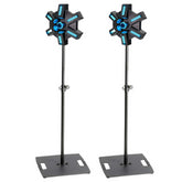 2x Equinox Radiance LED Centerpiece Inc Square Base Stands